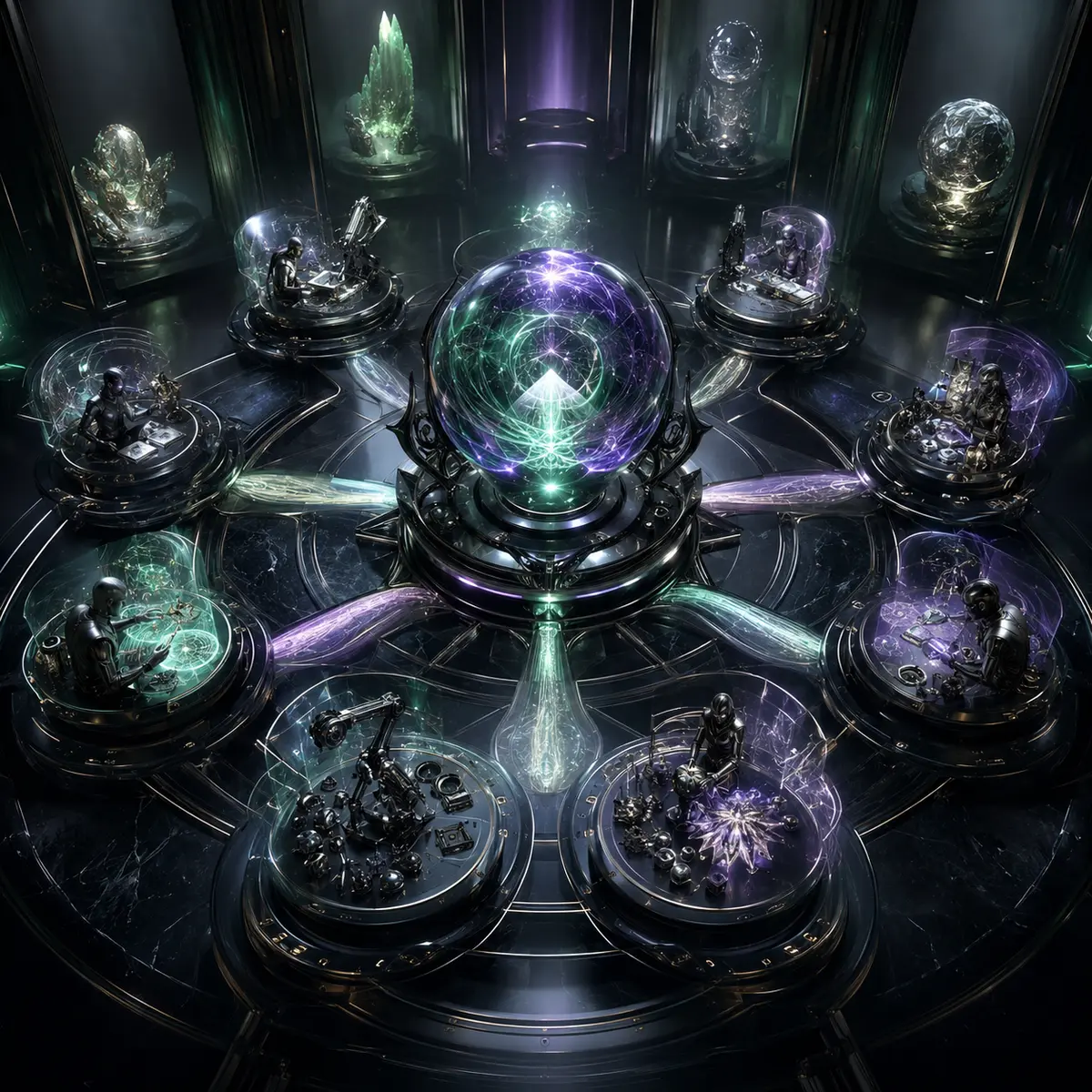 ChatGPT Autonomous Expert Orchestrator — independent prompt artwork