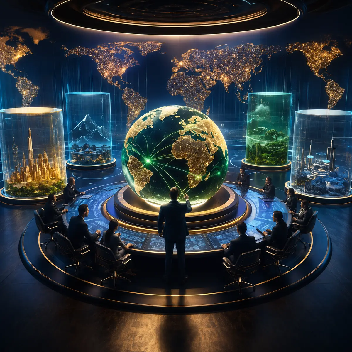 3D Product Motion Launch System — independent prompt artwork