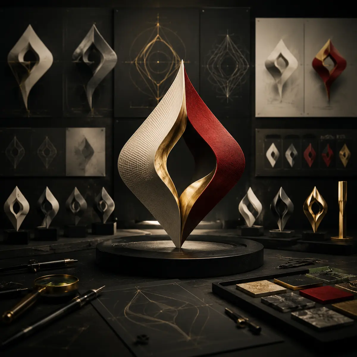 Distinctive Logo Concept Laboratory — independent prompt artwork