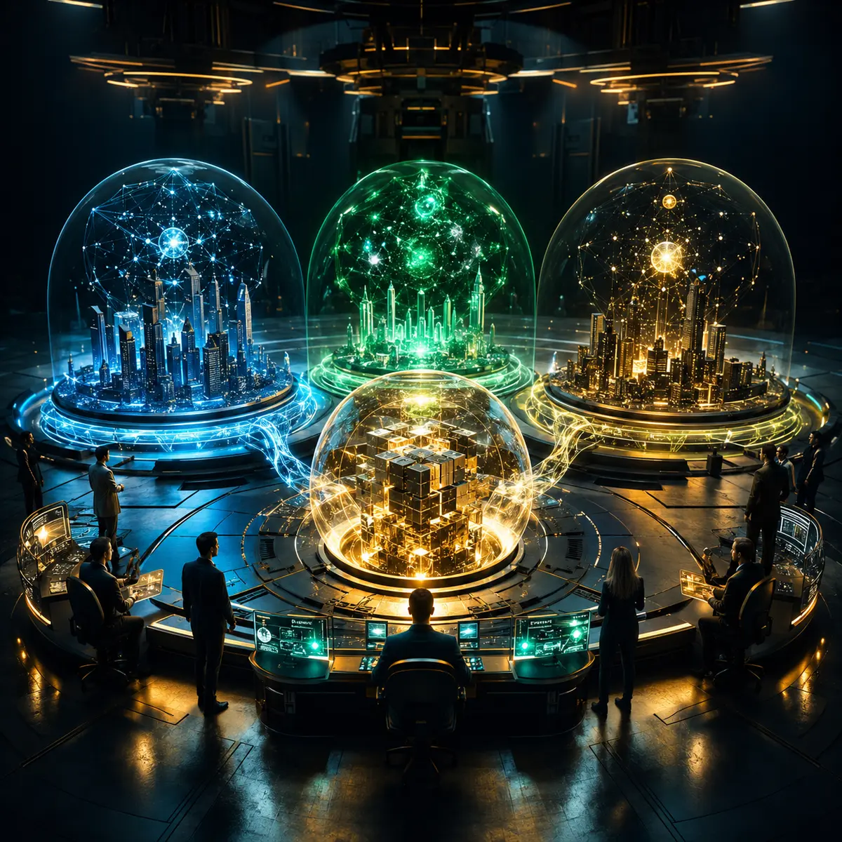 AI Business Model Innovation Laboratory — independent prompt artwork