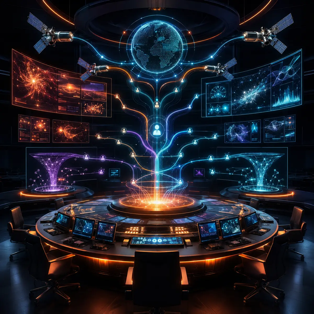 Autonomous Marketing Command Center — independent prompt artwork