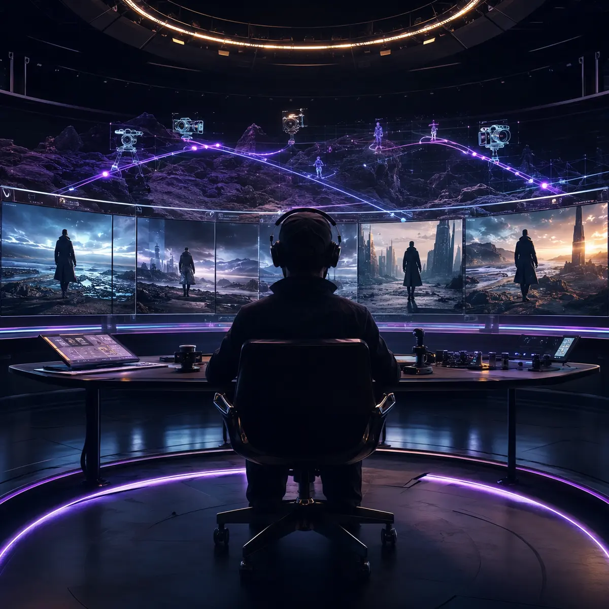 Runway Cinematic Continuity Director — independent prompt artwork