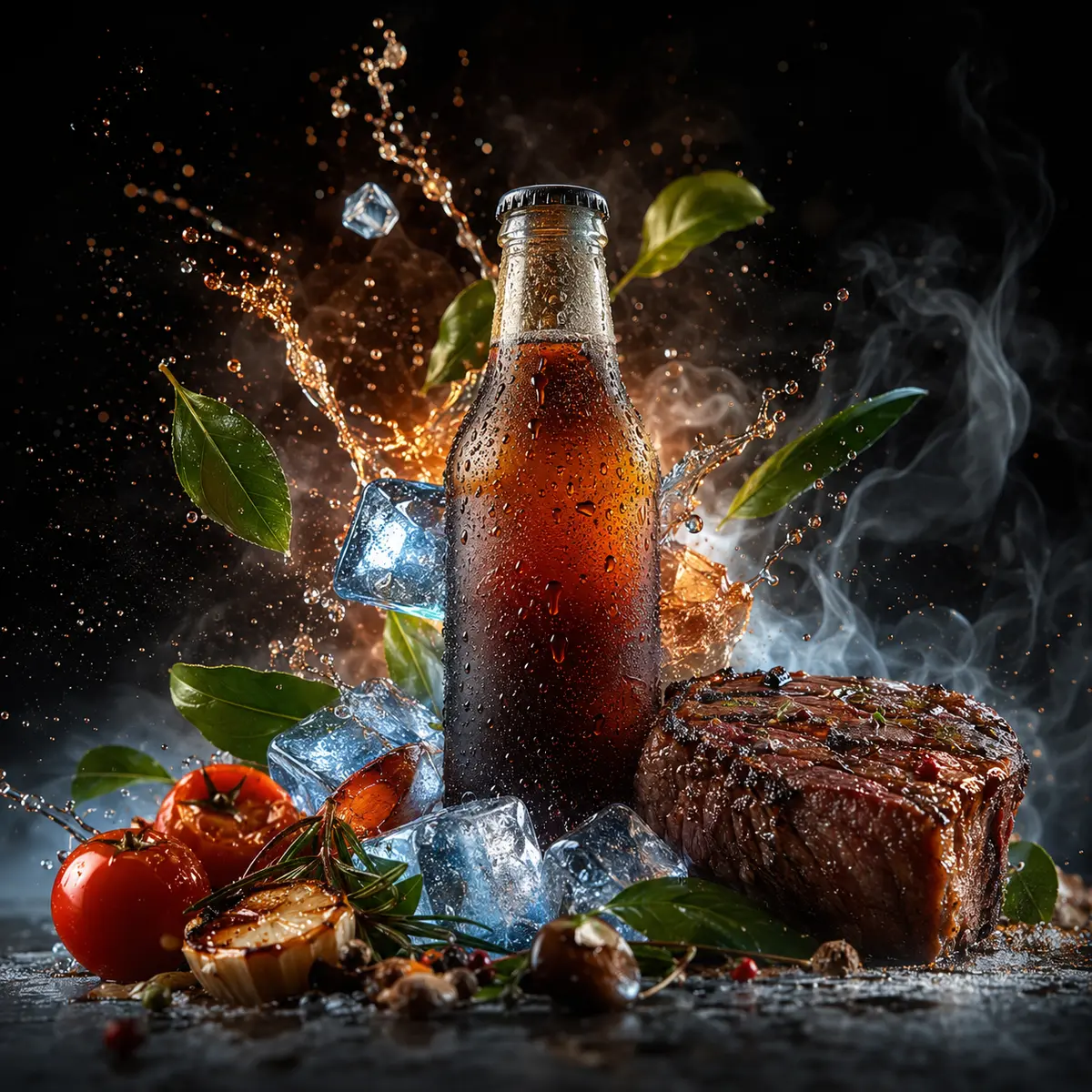Food and Beverage Campaign Photography Studio — independent prompt artwork