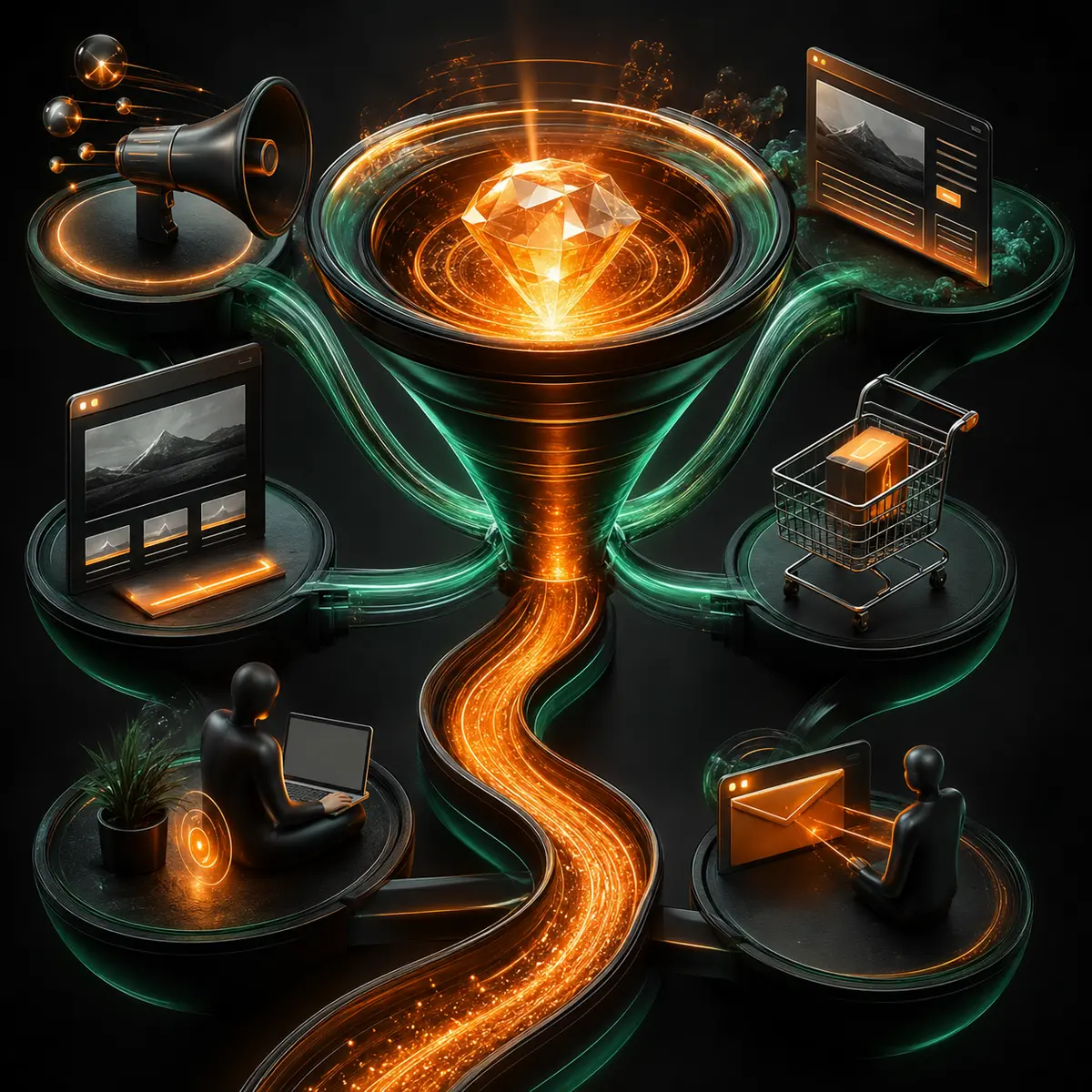 Faceless YouTube Channel Production System — independent prompt artwork